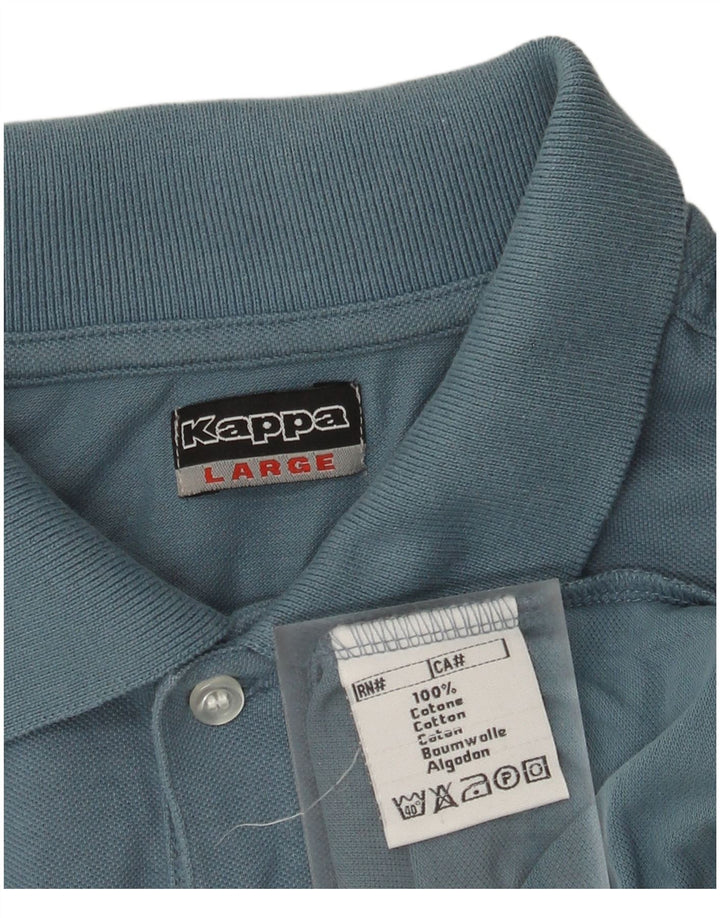 Kappa muška polo majica Large Blue Cotton