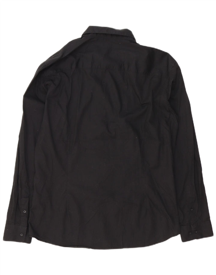 Jack & Jones muška košulja 2XL crni pamuk