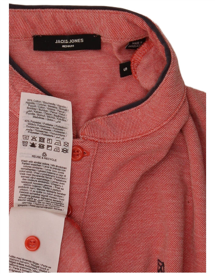 Jack & Jones muška polo majica mala crvena pamuk