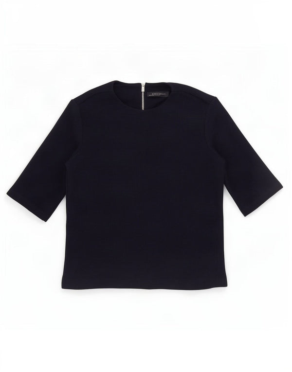 Zara ženska bluza Top UK 10 Small tamnoplava