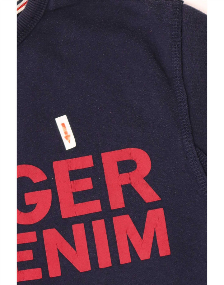 Tommy Hilfiger muška trenirka s grafičkim motivima, srednje tamnoplavi pamuk