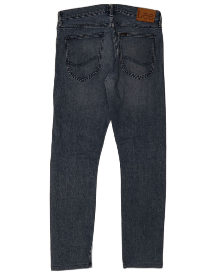 Lee Mens Luke Slim Jeans W32 L32 Plavi pamuk