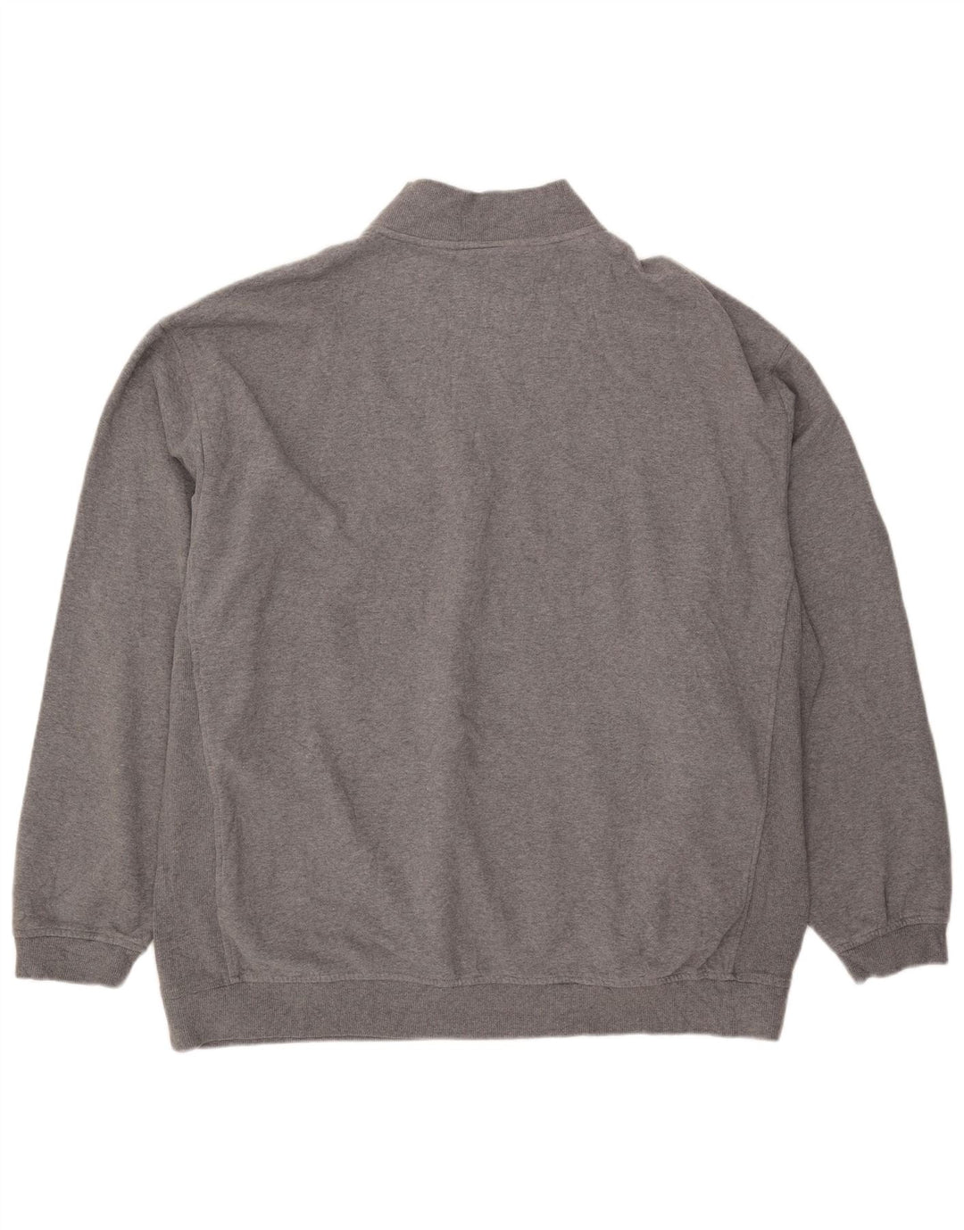 Nike muška majica s izrezom s patentnim zatvaračem 3XL sivi pamuk