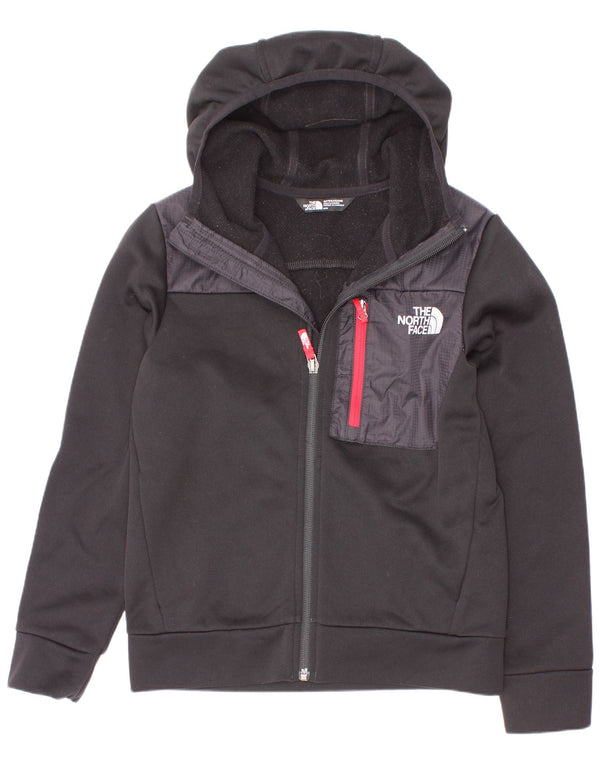 The North Face Boys pulover s kapuljačom na patentni zatvarač 9-10 godina srednje crne boje