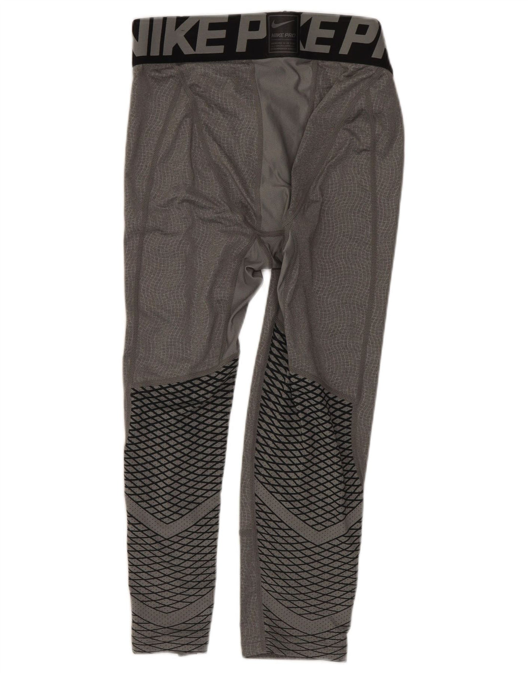 Nike muške Graphic Capri tajice Male sive boje, poliester