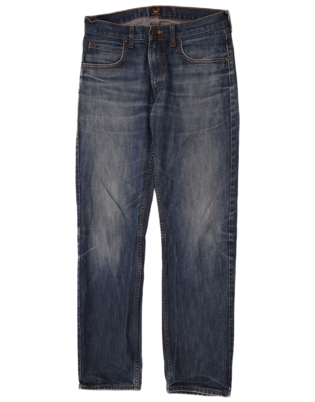 Lee Mens Blake Straight Jeans W31 L32 Plavi pamuk