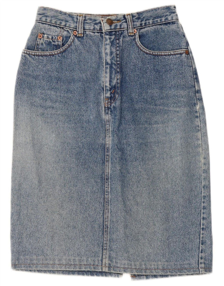 LEVI'S ženska traper suknja W26 mala plava pamuk