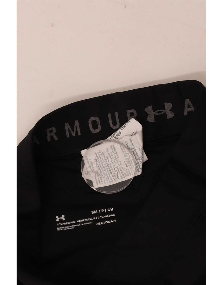 Under Armour ženske tajice UK 10 Male crne geometrijske poliesterske