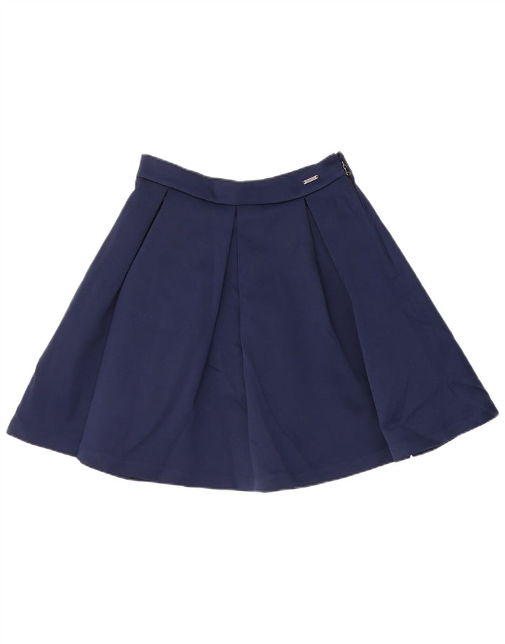 GUESS Ženska suknja A-kroja W28 srednje tamnoplavi poliester