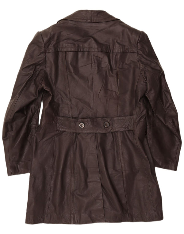 Vintage muški kožni kaput UK 44 2XL crni