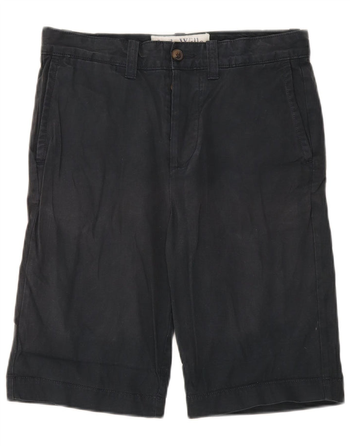 Jack Wills Ženske chino kratke hlače W28 srednje tamnoplavi pamuk