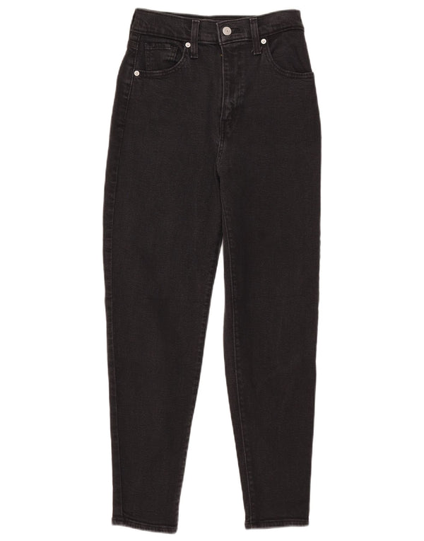 Levi's ženske sužene traperice W24 L27 crni pamuk