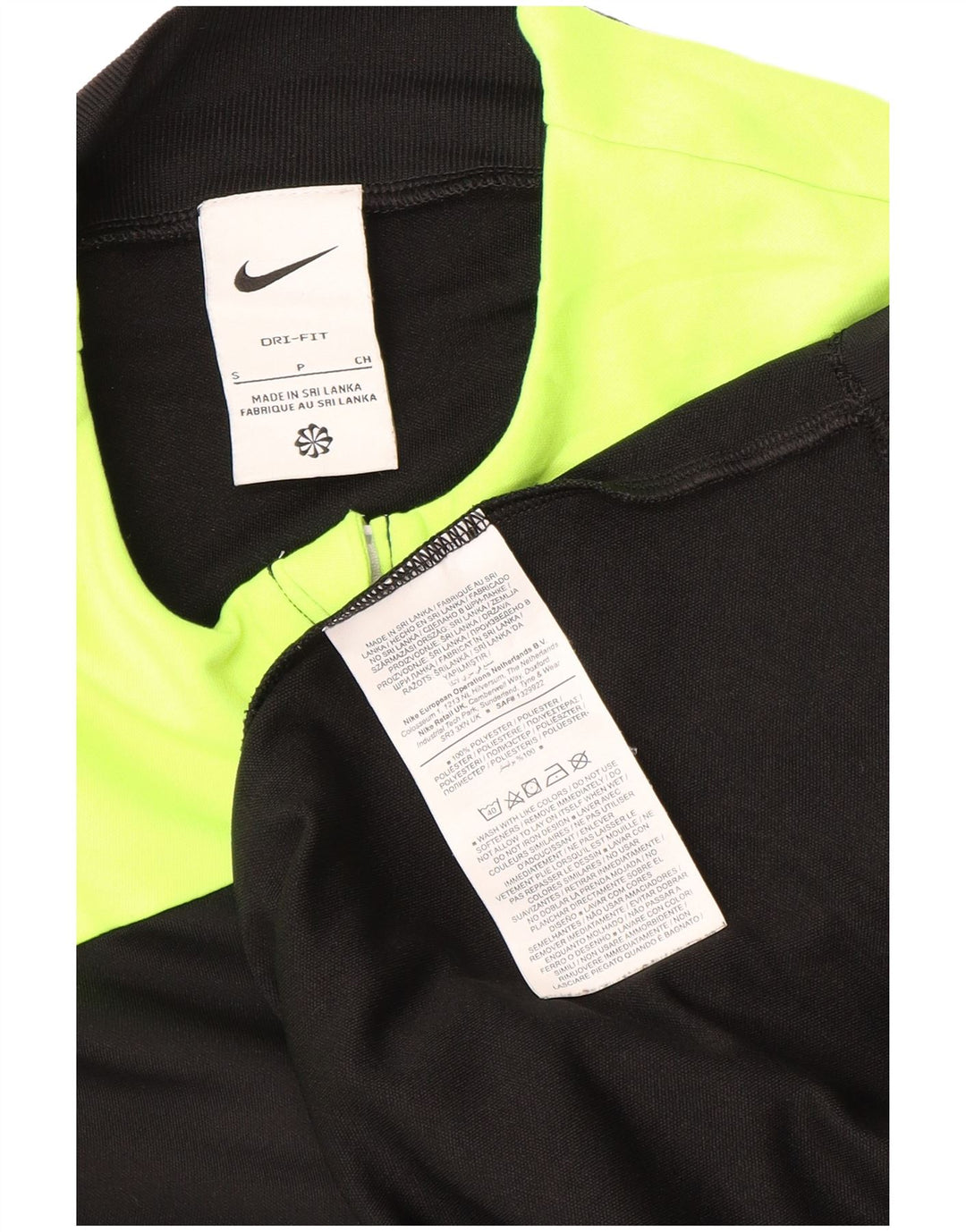 Nike Muška majica dugih rukava The FA Referee Graphic, mala crna boja