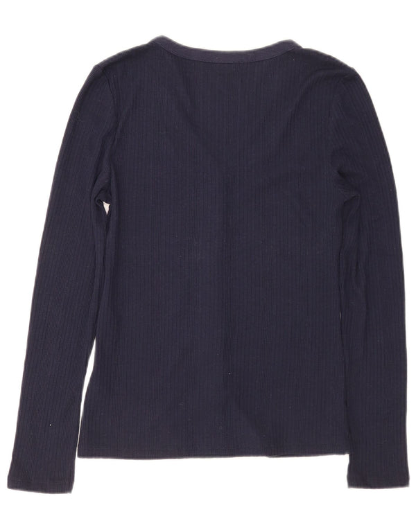 Marks & Spencer ženska košulja bluza UK 8 Mala tamnoplava poliester