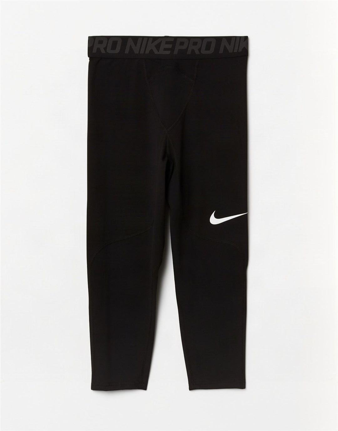 Male crne poliesterske muške Dri Fit Graphic Capri tajice