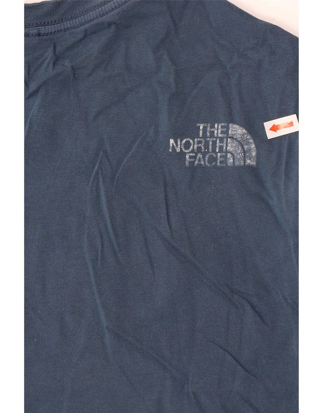 The North Face muška majica kratkih rukava s grafičkim motivima srednje plavi pamuk
