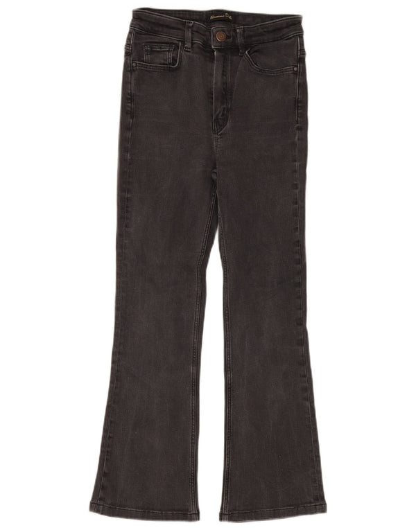 Massimo Dutti Ženske lepršave traperice EU 34 2XS W24 L24 Sivi pamuk