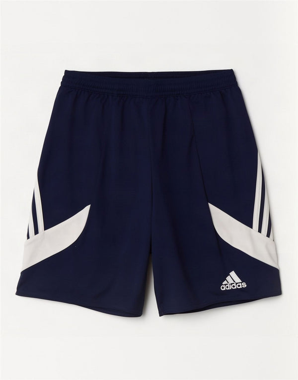Adidas muške sportske kratke hlače Climalite Male tamnoplave poliesterske boje
