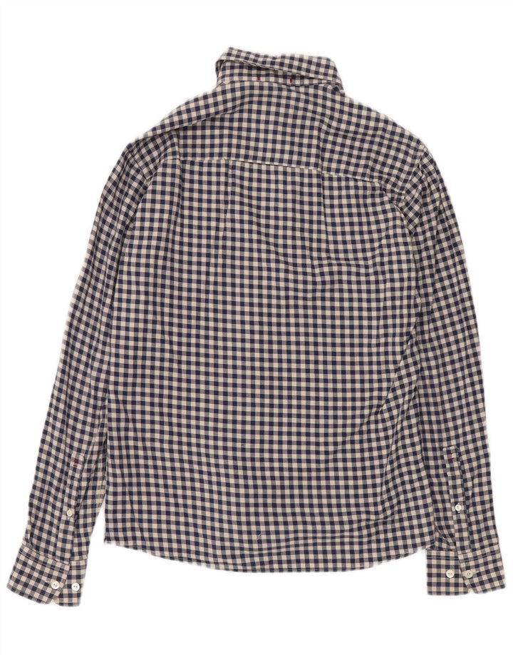 WOOLRICH Muška flanelska košulja XS tamnoplavi pamuk od ginghama