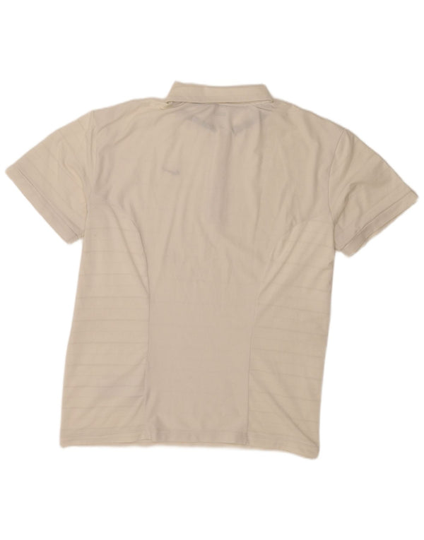Nike muška polo majica UK 47/48 2XL bijeli poliester na pruge