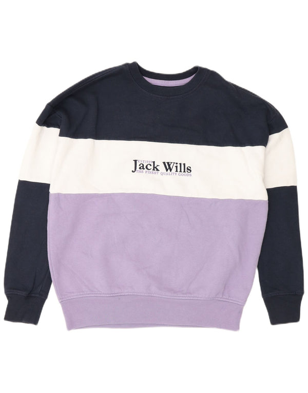 Jack Wills Ženska majica s grafičkim motivima UK 6 XS Višebojna