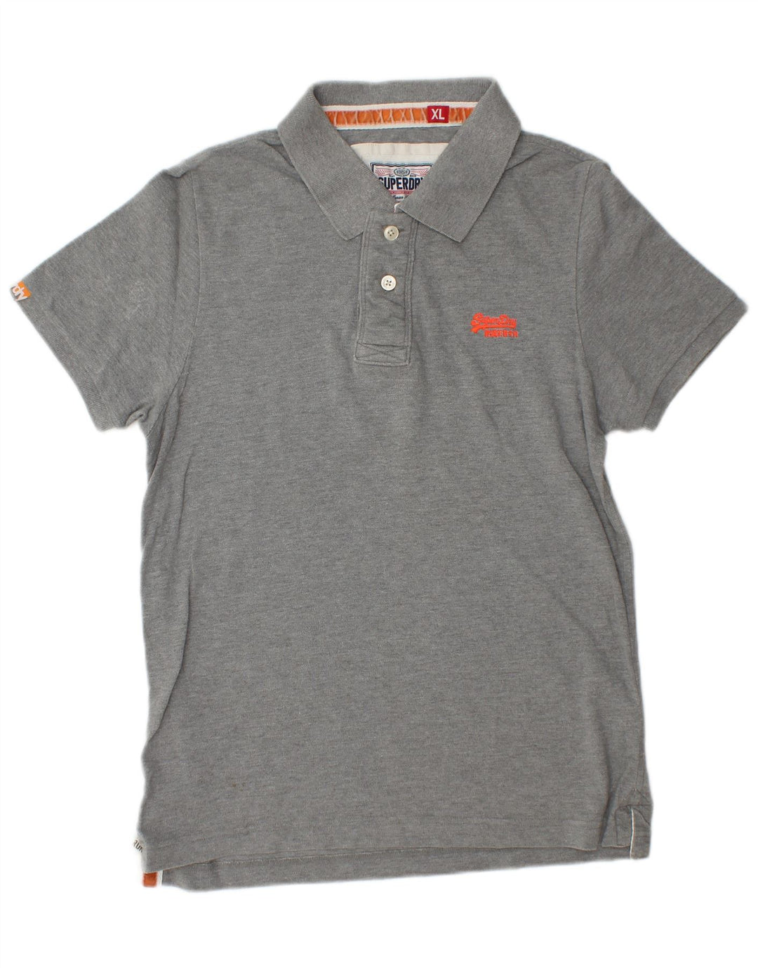 Superdry muška polo majica XL sivi pamuk