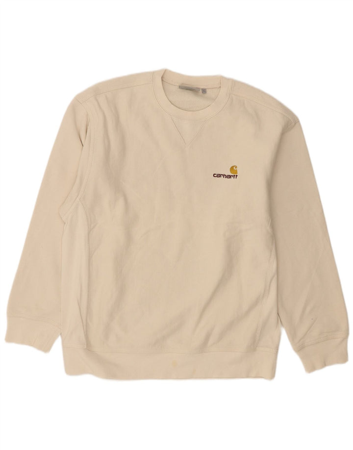 Carhartt muški džemperi veliki bež pamuk