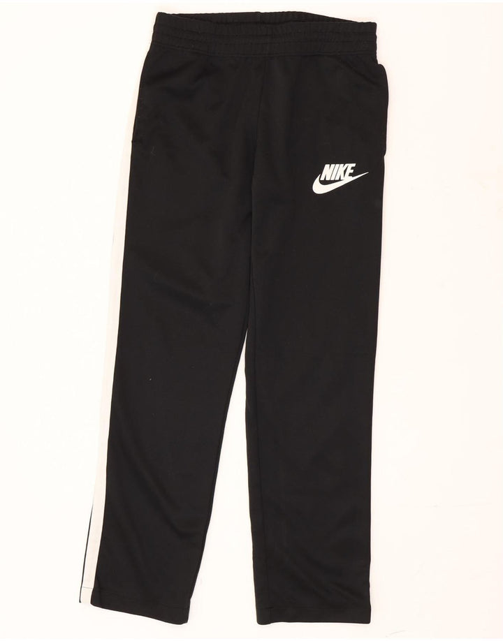 Nike muške hlače za trenirku male crne boje od poliestera