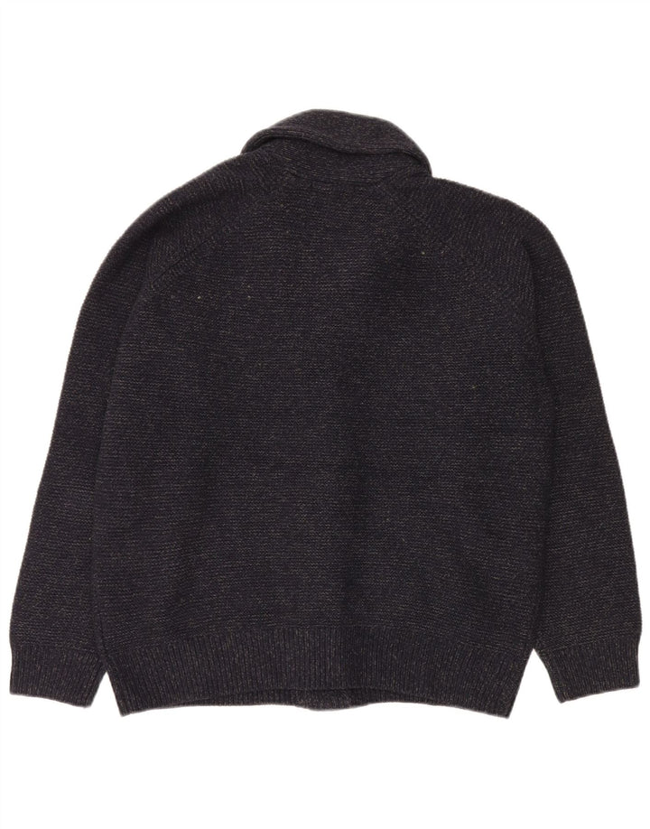 Marks & Spencer muški kardigan pulover veliki tamnoplavi akril