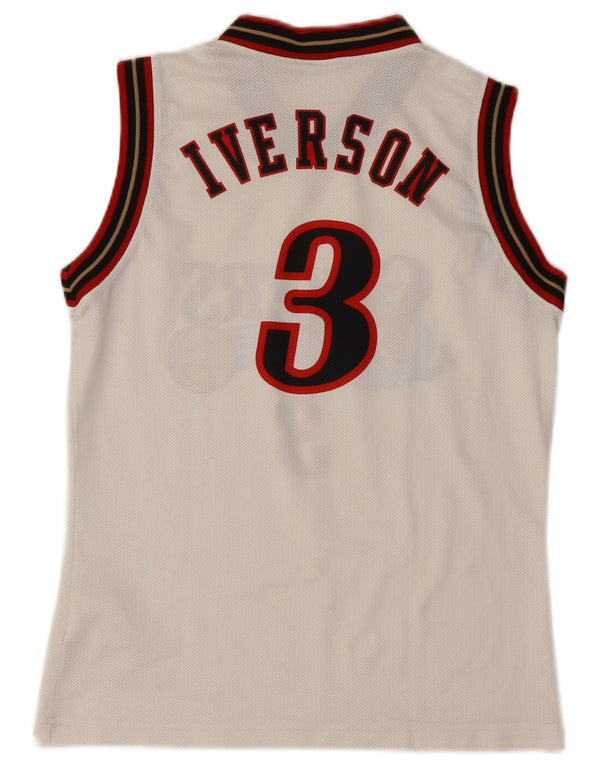 Champion Boys NBA grafički prsluk 11-12 Years Large White Colourblock