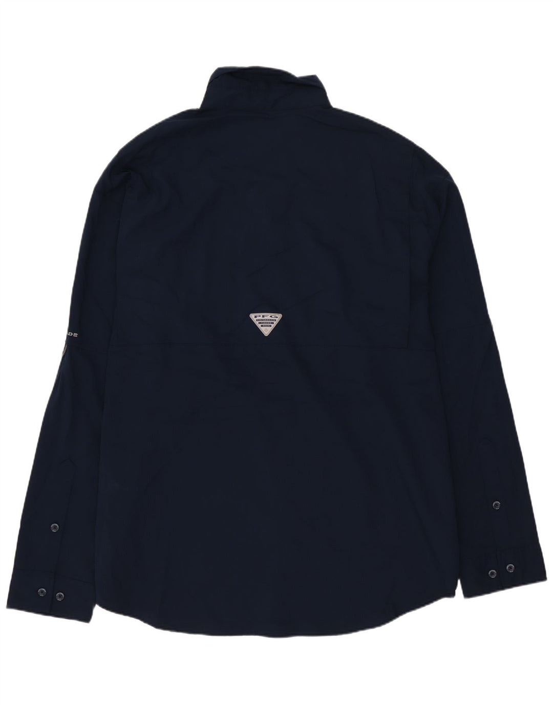 Columbia muška košulja svih nijansi, veliki tamnoplavi karirani poliester