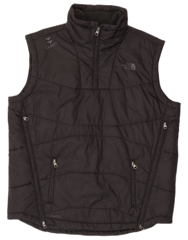The North Face muški pulover podstavljena jakna UK 40 veliki crni najlon