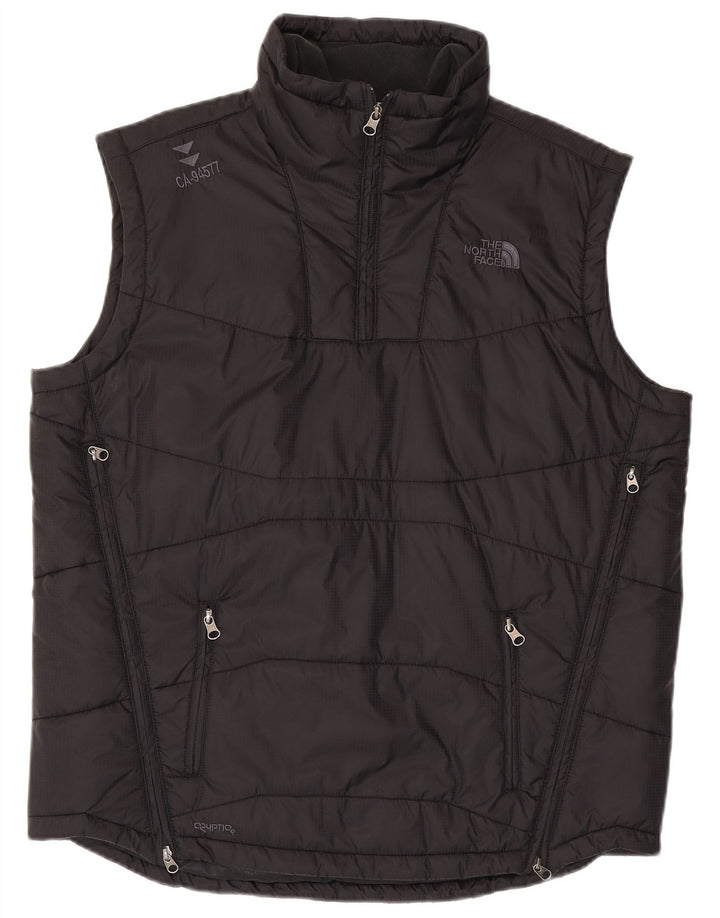 The North Face muški pulover podstavljena jakna UK 40 veliki crni najlon