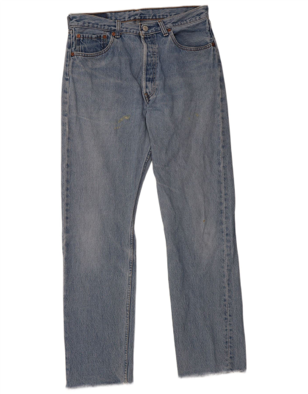 Levi's muške 501 ravne traperice W33 L30 plavi pamuk