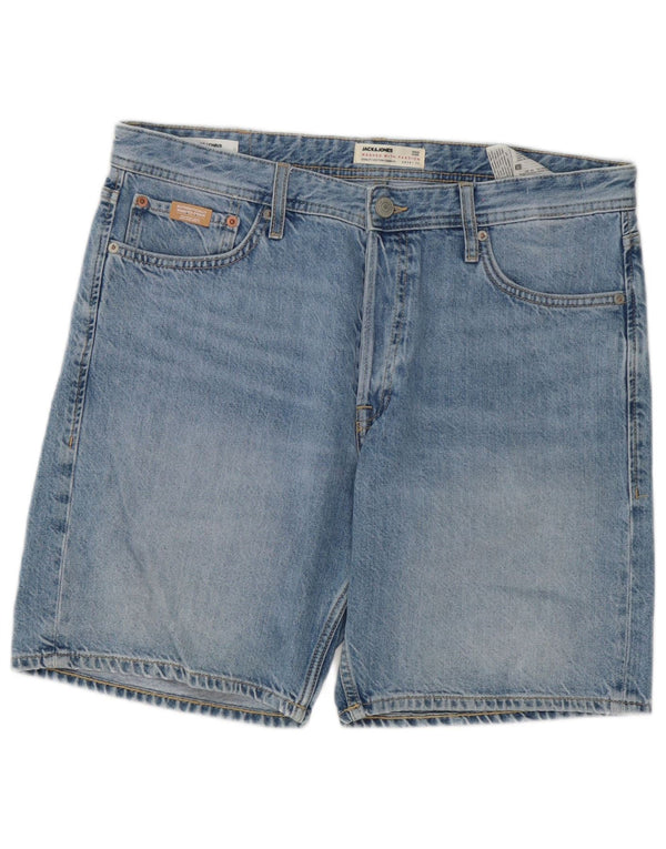 Jack & Jones Mens Chris Denim kratke hlače Large W34 plavi pamuk