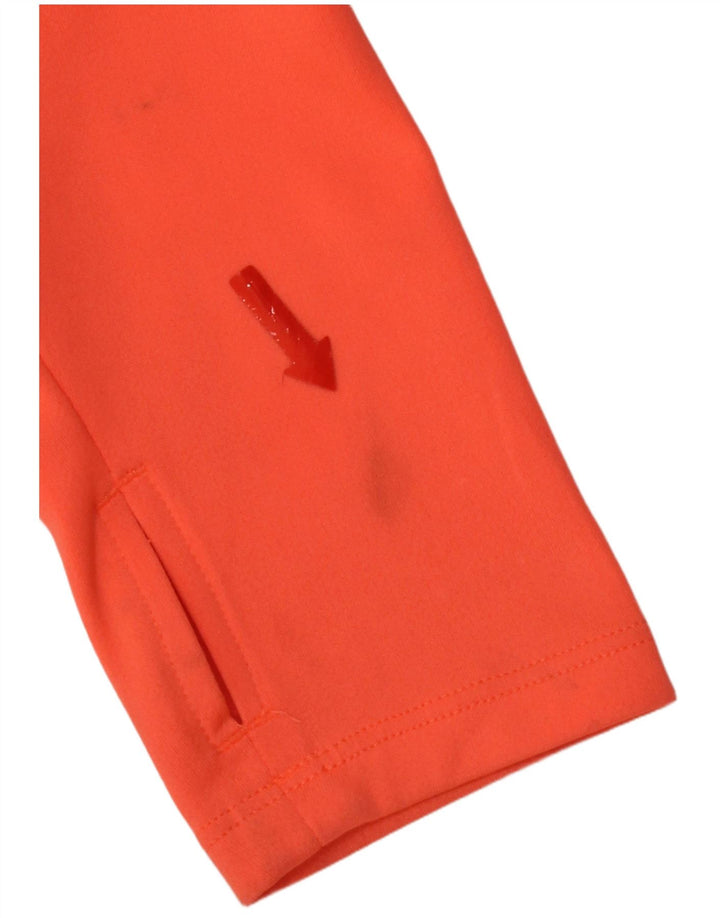 Nike Ženska Dri Fit Graphic Pulover Trenirka Top UK 10 Small Orange