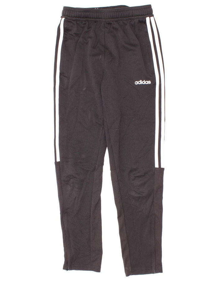 Adidas Climalite trenirke za dječake 11-12 godina, crne poliesterske hlače