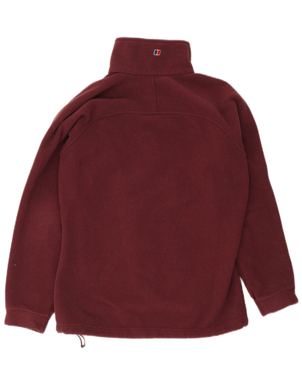 Berghaus ženska jakna od flisa UK 14 veliki bordo poliester