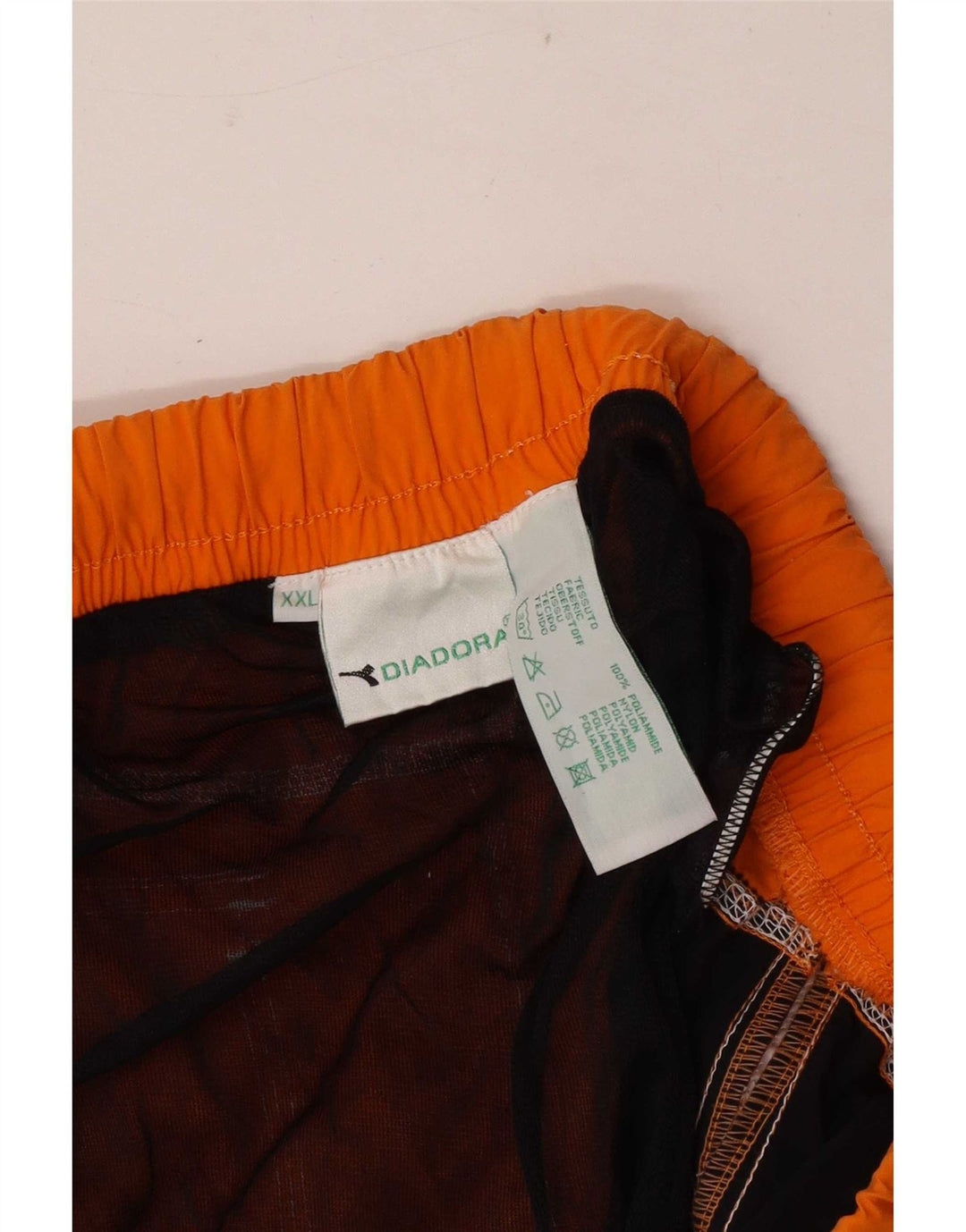 Diadora muške kratke kupaće hlače Regular 2XL narančaste poliamidne boje