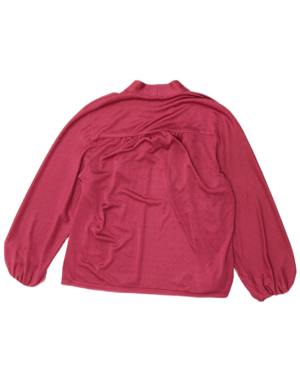 Armando Calo Ženski gornji dio kardigana EU 42 Large Burgundy