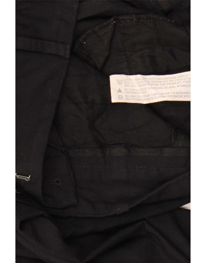 Zara ženske chino hlače s bootcutom EU 38 male W28 L32 crni poliester