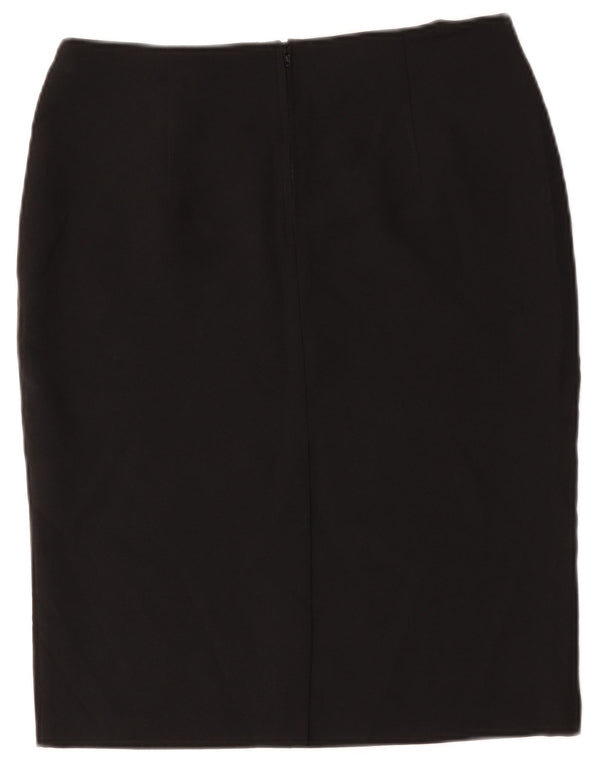 Marks & Spencer ženska pencil suknja UK 12 srednje W34 crni poliester