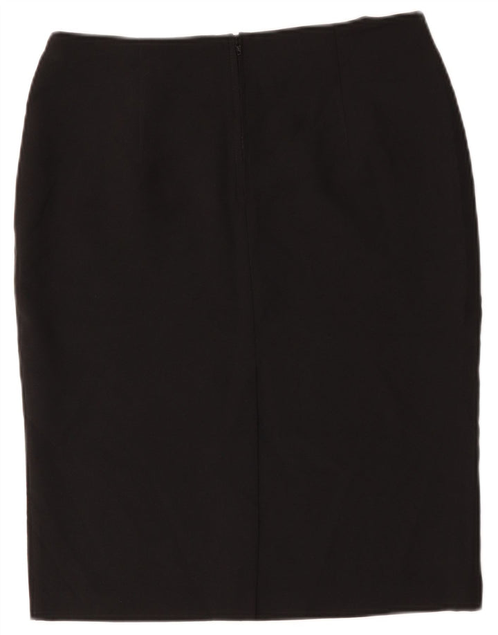 Marks & Spencer ženska pencil suknja UK 12 srednje W34 crni poliester