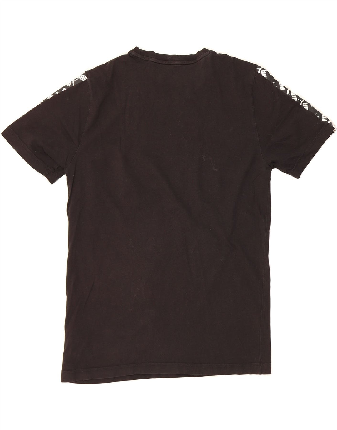 PUMA Mens Graphic T-Shirt Top Medium Black Cotton Vintage Puma and Second-Hand Puma from Messina Hembry 