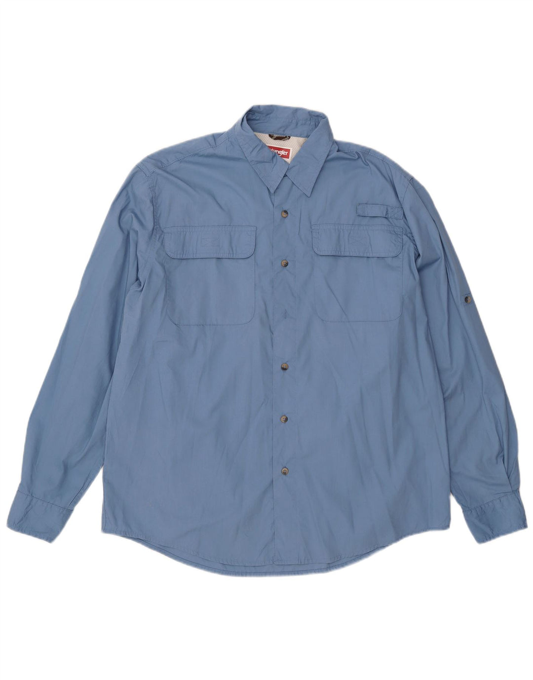 Wrangler muška majica Large Blue Cotton