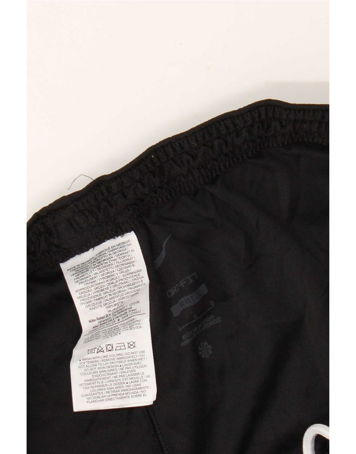 Nike muške Dri Fit uske sportske kratke hlače, veliki crni poliester