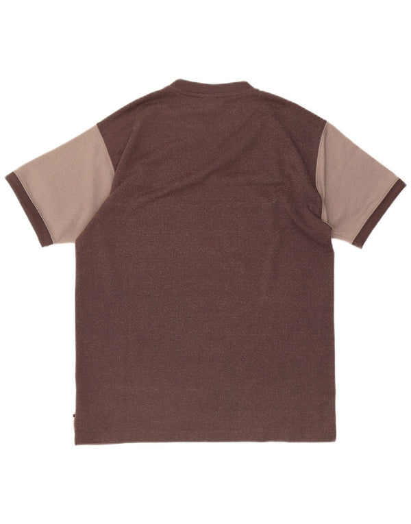 Reebok muška majica kratkih rukava Small Brown Colourblock