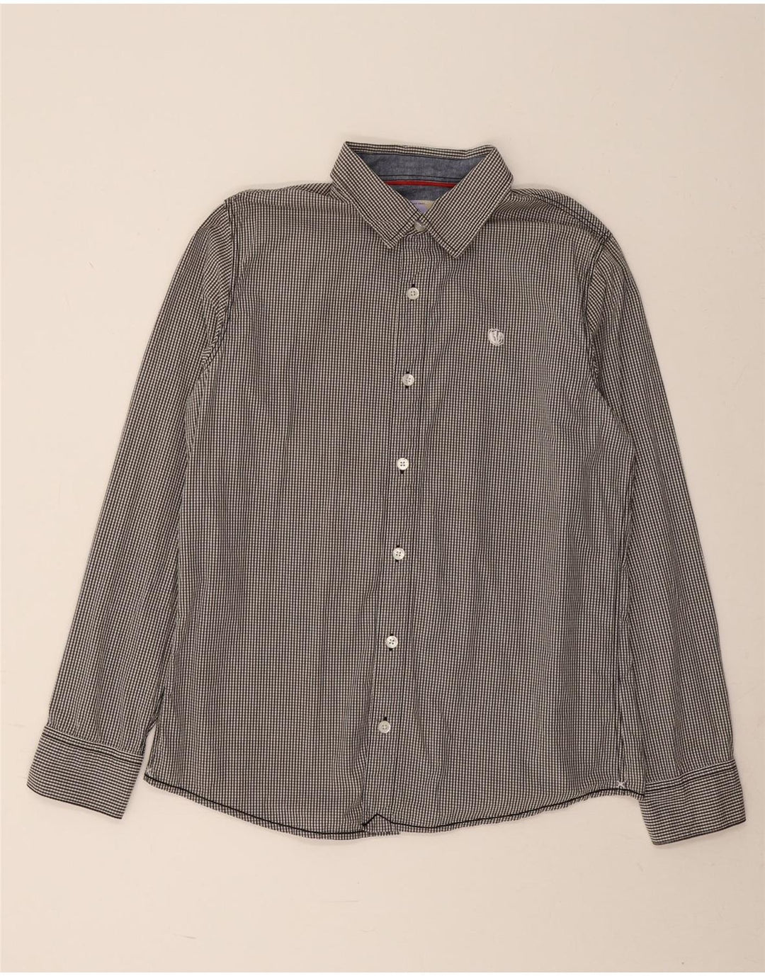 Fat Face muška košulja Large Grey Gingham pamuk