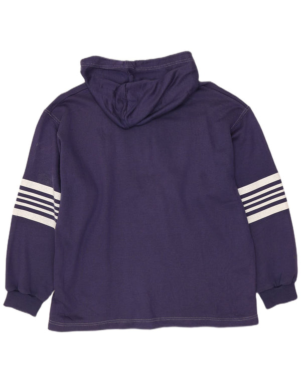 Campagnolo ženska majica s kapuljačom s kapuljačom UK 16 velika tamnoplava na pruge