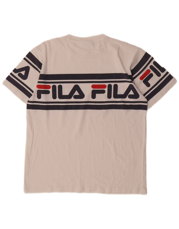 Fila Muška majica kratkih rukava s grafičkim motivima Mala bijela